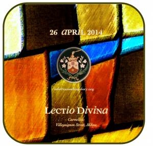 April's Lectio Divina